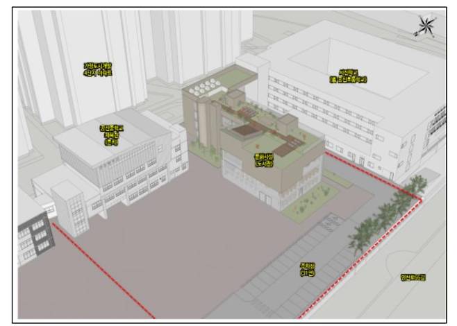 강서구 가양동 서진학교 증축과 도서관 건립 조감도 [서울시 제공. 재판매 및 DB 금지]