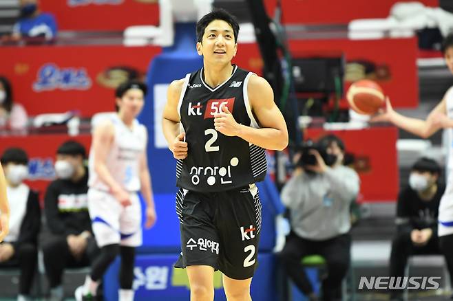 [서울=뉴시스]수원 KT 허훈. (사진=KBL 제공)