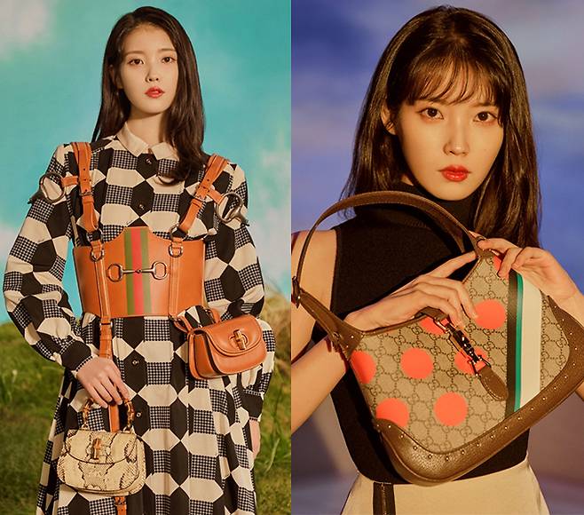 가수 겸 배우 아이유/사진제공=구찌(Gucci)