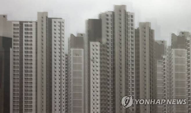 과천의 아파트단지 [연합뉴스 자료 사진]
