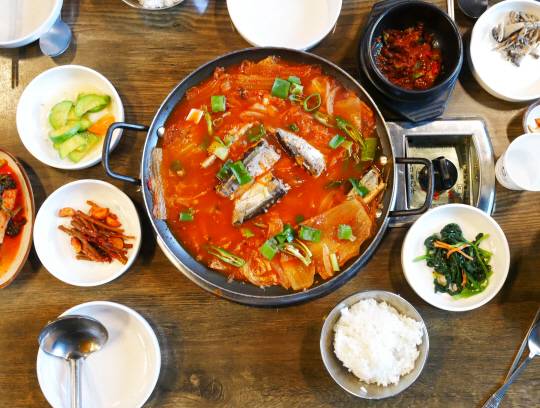 부여 시골아낙 묵은지꽁치조림