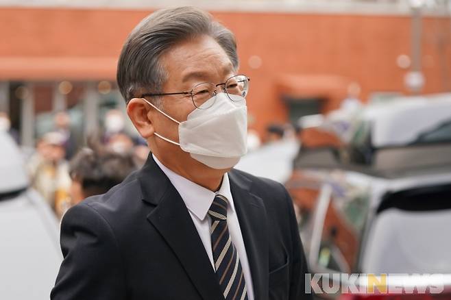 이재명 더불어민주당 대선후보.&nbsp; &nbsp;사진=임형택 기자