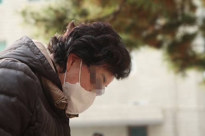 윤석열 국민의힘 대선후보의 장모 최은순 씨. [연합]