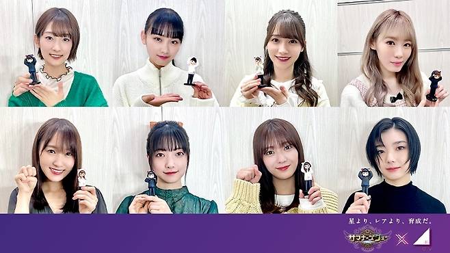 컴투스 '서머너즈워' 일본 홍보대사를 맡은 인기 걸그룹 사쿠라자카46.