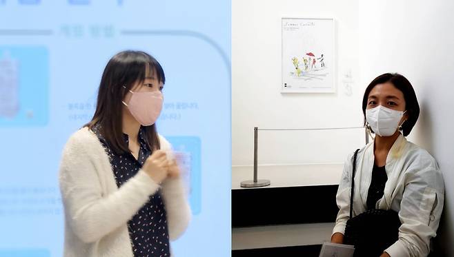 사진 왼쪽부터 전소정씨와 김정은씨./사진제공=전소정, 김정은