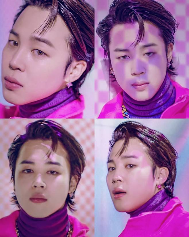 천의 얼굴 박지민..방탄소년단 지민, 'LV FRONTMAN' 명품 비주얼