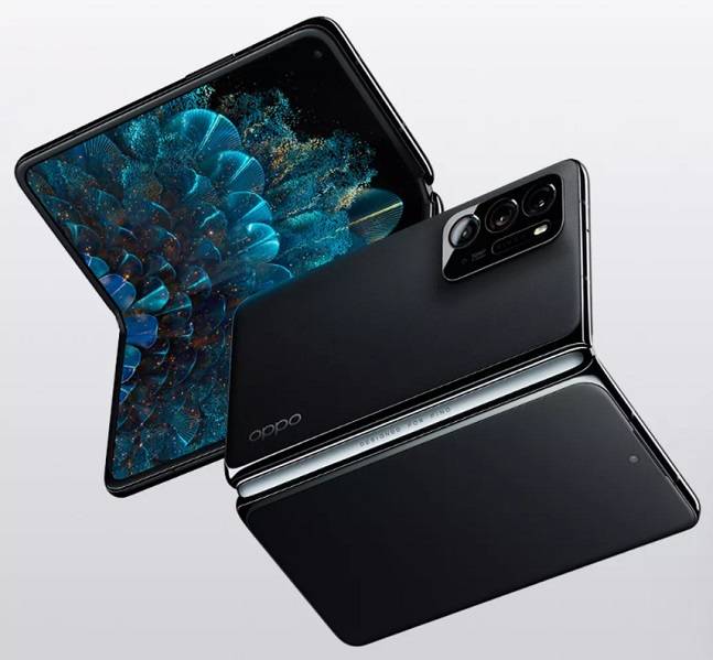 오포의 첫 폴더블폰 '파인드N'./사진=오포