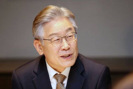 이재명 더불어민주당 대선 후보. 연합뉴스