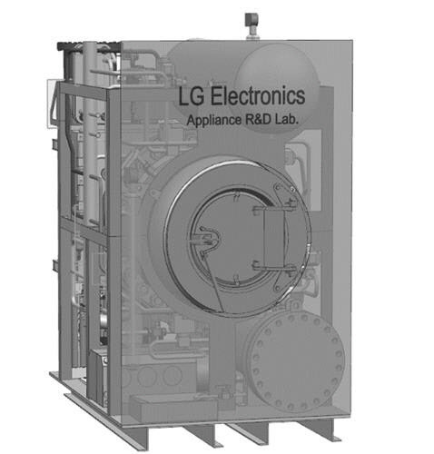 LG전자 CO₂세탁기 모식도. (사진=산업통상자원부)