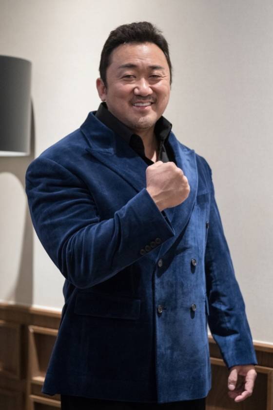 마동석이 디스토피아 액션영화 '콘크리트 유토피아2'에 출연한다.