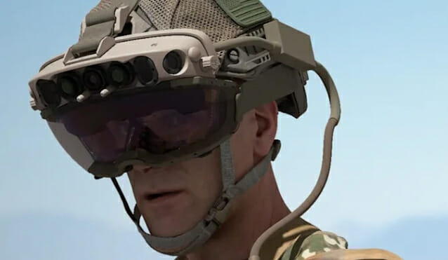 MS가 미 육군에 홀로렌즈 AR 헤드셋을 공급한다. (사진=MS/미 국방부)