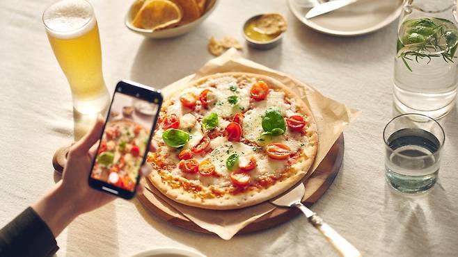 CJ제일제당의 ‘고메 마르게리따 피자’. [CJ제일제당 제공]