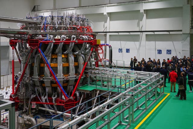 중국이 개발한 핵융합 원자로 연구설비 ‘인공태양’