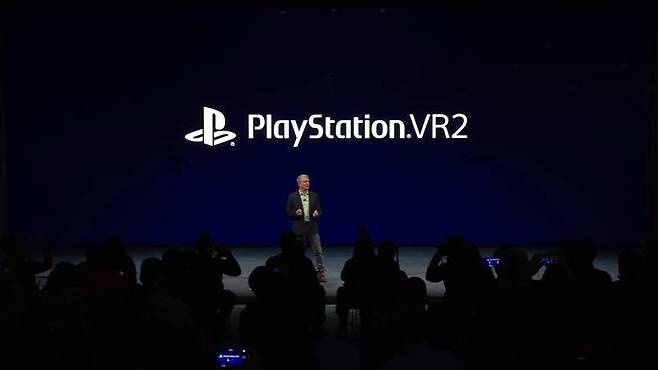 소니는 CES 2022에서 플레이스테이션 VR2를 공개했다. 출처=소니