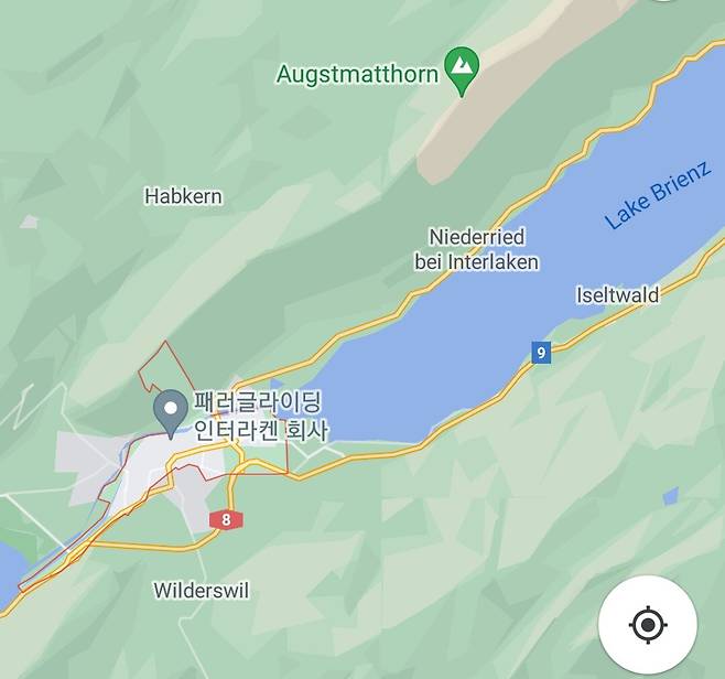 이젤트발트(Iseltwald) 위치 [구글 지도]