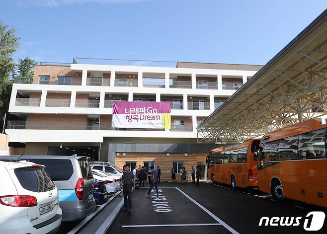 서울 서초구 염곡동에 있는 공립특수학교 서울나래학교. 2019.9.2/뉴스1 © News1 신웅수 기자