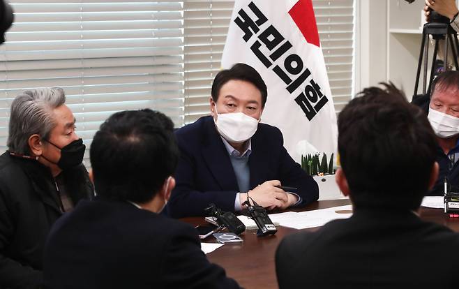 국민의힘 윤석열 대선 후보 ⓒ연합뉴스