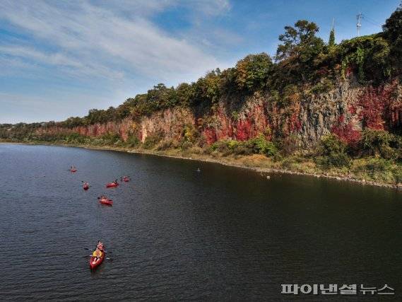 연천 지오카약 체험. 사진제공=연천군