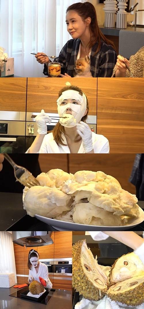 ’전참시‘ 이다해 두리안 먹방 사진=전참시