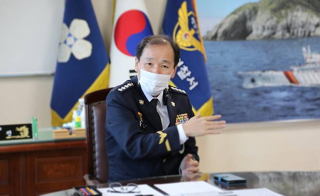 신임 태안해양경찰서장으로 김석진 총경이 취임했다.(사진=태안해양경찰서 제공) *재판매 및 DB 금지