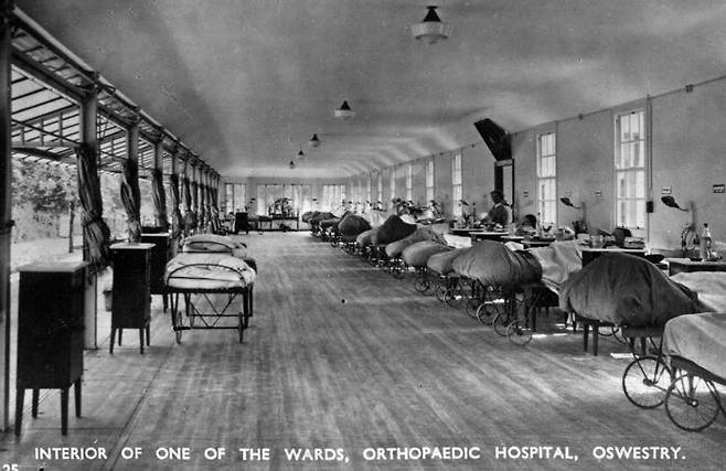 (사진) 1910년 영국 로버트 존스 & 아그네스 헌트 외과병원