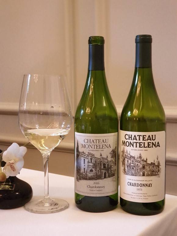 샤토 몬텔레나 샤르도네 1973과 2016