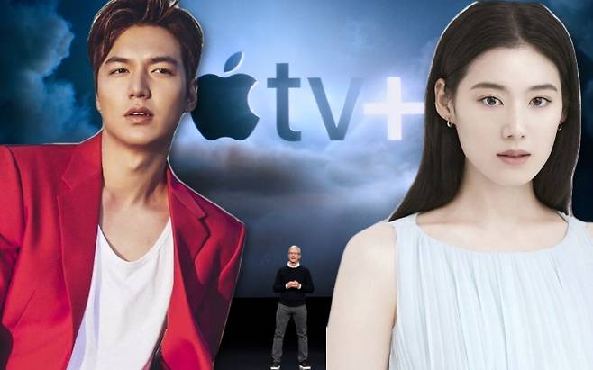 애플TV 오리지널 콘텐츠 ‘파친코’에 출연하는 배우 이민호(완쪽), 정은채(오른쪽). [각 배우 인스타그램 캡처]