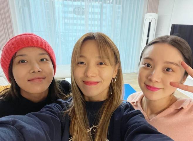 유빈, 선예, 혜림 /사진=혜림 인스타그램