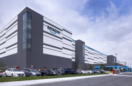 한강에셋자산운용이 국내 최초로 매입에 성공한 캐나다 오타와 아마존 풀필먼트센터 전경