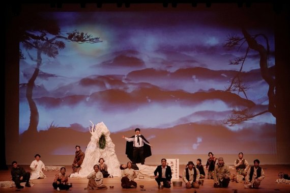 오는 1월 22일 초연 예정인 창작 오페라 '장총'의 2021년 쇼케이스 모습 /사진=한국문화예술위원회, ⓒ최원규