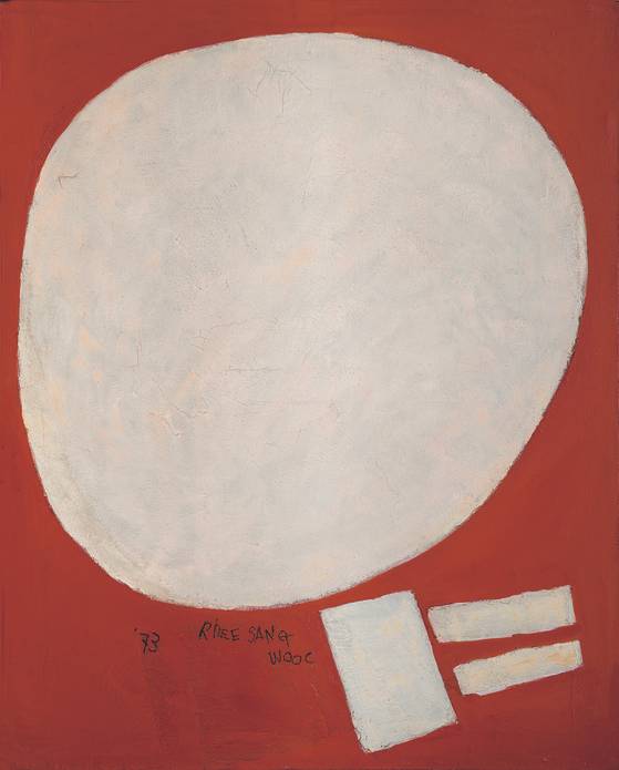 이상욱, 점, 1973 , 캔버스에 유채, 90.5x72.5cm. [사진 학고재]