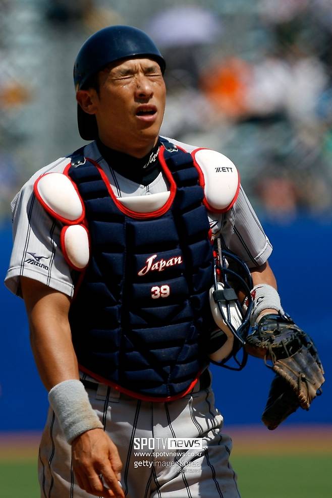 ▲ 한신 야노 아키히로 감독은 2008년 베이징 올림픽 한일전에서 포수로 출전했던 이력이 있다.