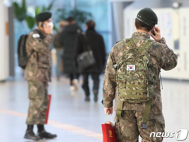 군 장병. 2021.12.31/뉴스1 © News1 임세영 기자