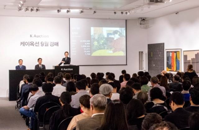 케이옥션은 지난 6~7일 국내외 기관을 대상으로 수요예측을 진행한 결과 총 1745개 기관이 참여해 1638.36대 1의 경쟁률을 기록했다고 11일 밝혔다. /케이옥션 홈페이지 갈무리