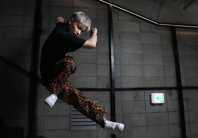 항저우 아시안게임 브레이킹 국가대표 김예리. 강정현 기자