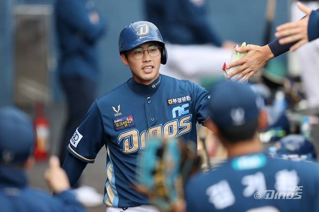 ▲ NC 다이노스 천재환 ⓒ NC 다이노스