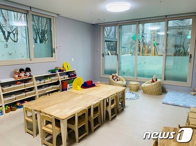 파주시 시립꿈초롱 어린이집 보육실 모습. (파주시청 제공)© 뉴스1