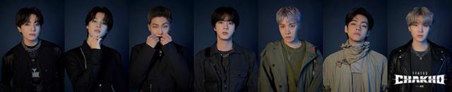 그룹 방탄소년단을 주인공으로 한 '7FATES: CHAKHO' 콘셉트 포토. 하이브 제공