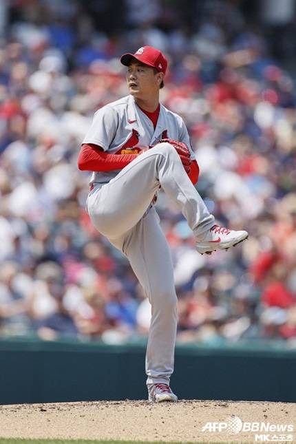 MLB 직장폐쇄 여파로 소속팀 없이 개인 훈련 중인 김광현. 사진=AFPBBNEWS=NEWS1