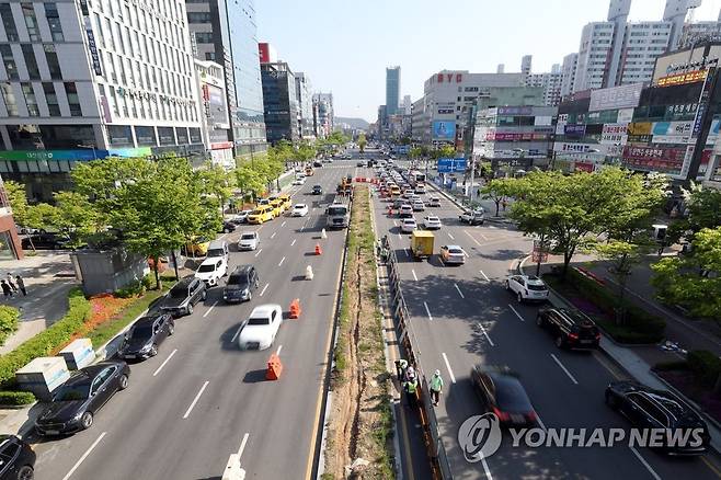 광주 도시철도 2호선 공사 [연합뉴스 자료사진]