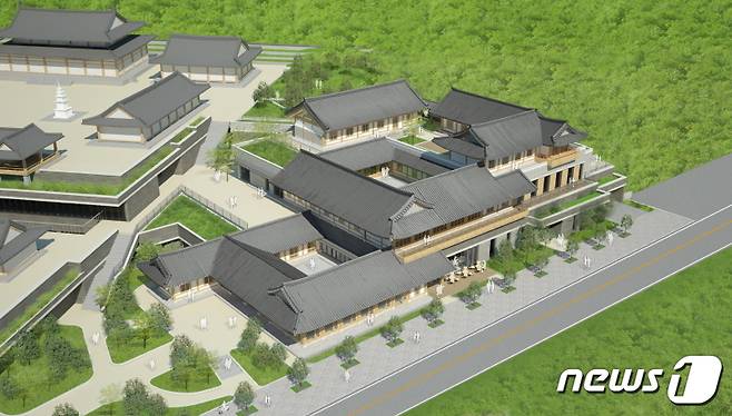 한국불교문화체험관 조감도. (세종시) © 뉴스1 DB