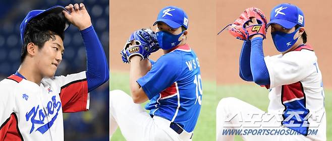 이의리 고우석 원태인. 스포츠조선DB