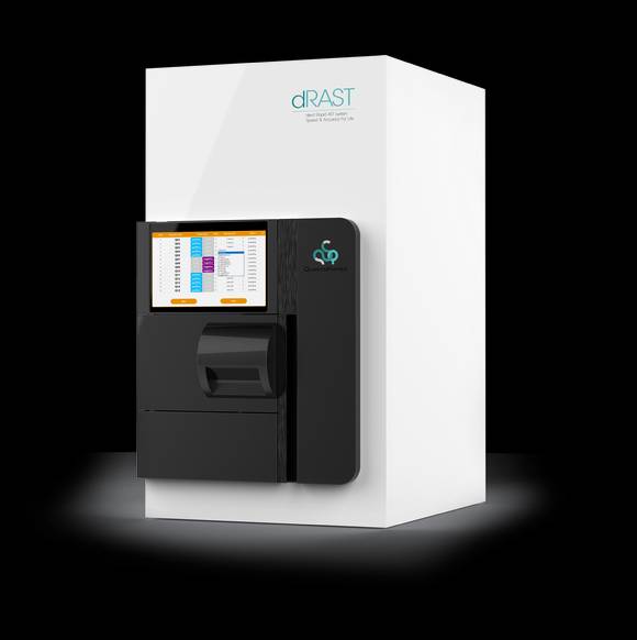 퀀타매트릭스는 신속 항생제 감수성 검사 시스템 'dRAST' 등을 2022 JP모건 헬스케어 컨퍼런스에서 소개했다. [사진=퀀타매트릭스]