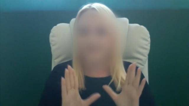 미국인 패트리샤(34·가명)씨가 화상 인터뷰에서 성폭력 피해를 호소하고 있다. 코리아타임스