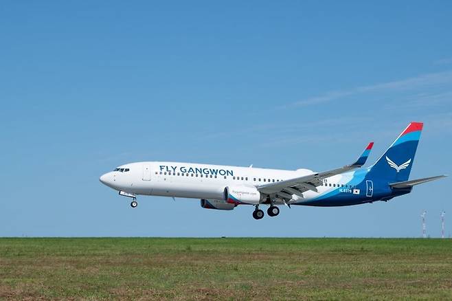 플라이강원  B737-800 항공기.  *재판매 및 DB 금지