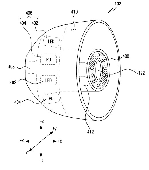 삼성 갤럭시 버즈 헬스 케어 관련 특허 문서 삽화 (세계지적재산권기구 관련 문서 갈무리) 2022.01.14 /뉴스1