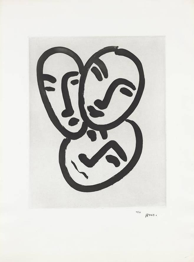 3개의 얼굴, 우정