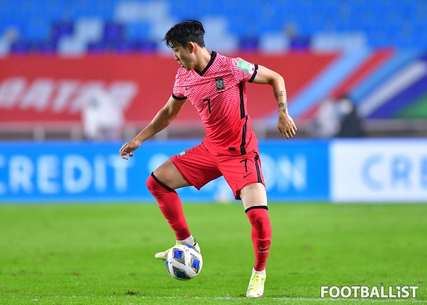 송민규(남자 축구대표팀). 서형권 기자