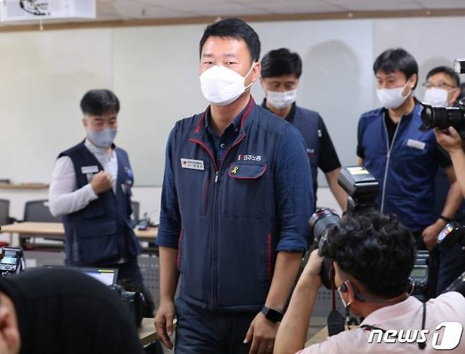 양경수 전국민주노동조합총연맹(민주노총) 위원장./사진=뉴스1