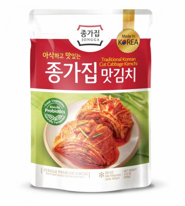 대상에서 할랄 인증을 받아 인도네시아에 판매하고 있는 종가집 김치. 대상 제공
